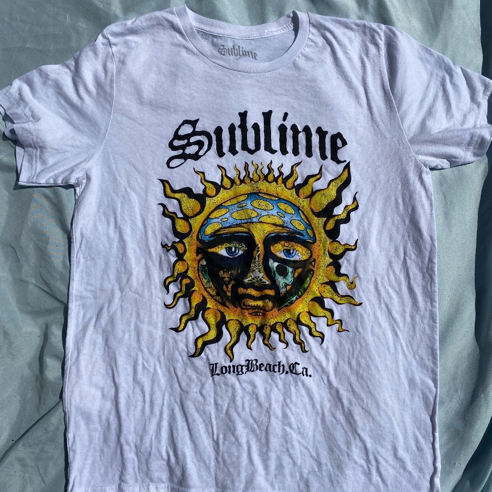 White Sublime T-shirt- Small